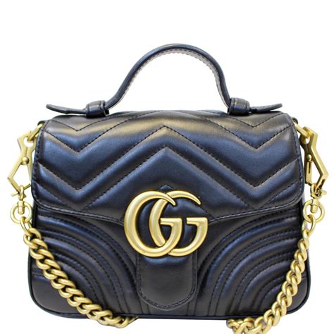 gucci swing mini leather top handle bag|gucci top handle bag vintage.